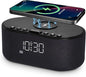 Sound Machine Alarm Clock for Bedrooms: Bluetooth 10W Stereo Sound Speaker by Odokee