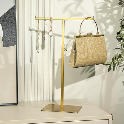 Purse Display Stand Jewelry Towers 2 Packs Stainless Steel Bag Stand Tabletop - Image 3