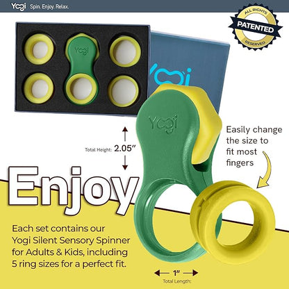 Yogi Fidget Toy – Silent Sensory Spinner - Image 5