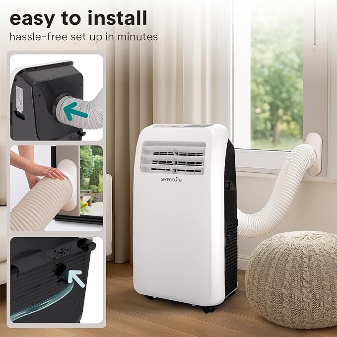 SereneLife Portable Air Conditioner 12, 000 BTU - Image 5