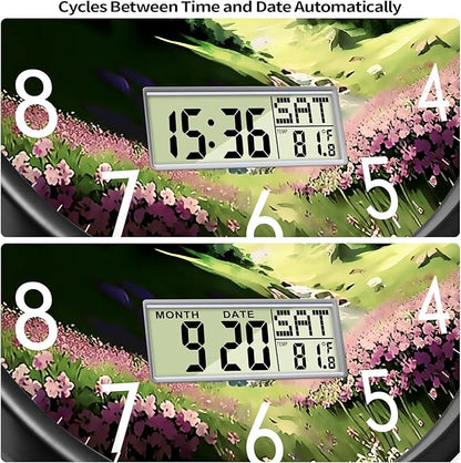 SCOAGE Digital Large Display Silent Wall Clock - Image 4