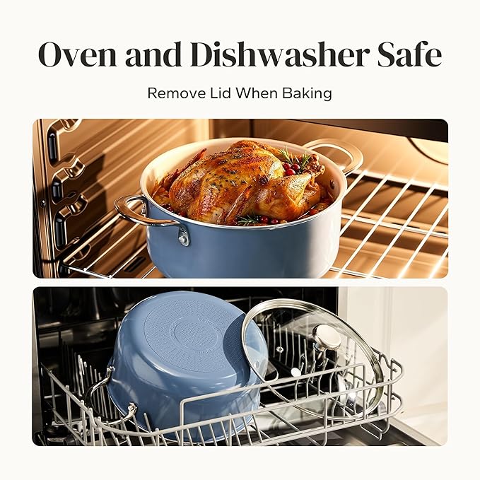 Redchef Ceramic Stock Pot, Induction Cooking Pot - Image 9