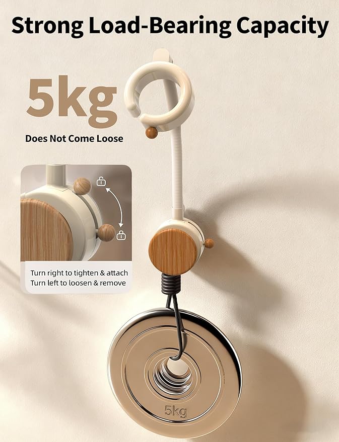 Hands Free Hair Dryer Holder Wall Mounted - Image 5