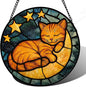 AMDERVEN Stained Glass Window Hanging by amderven