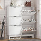 Shoe Cabinet Storage for Entryway by HUANLEGO