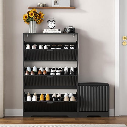 Shoe Cabinet Storage for Entryway - Image 3