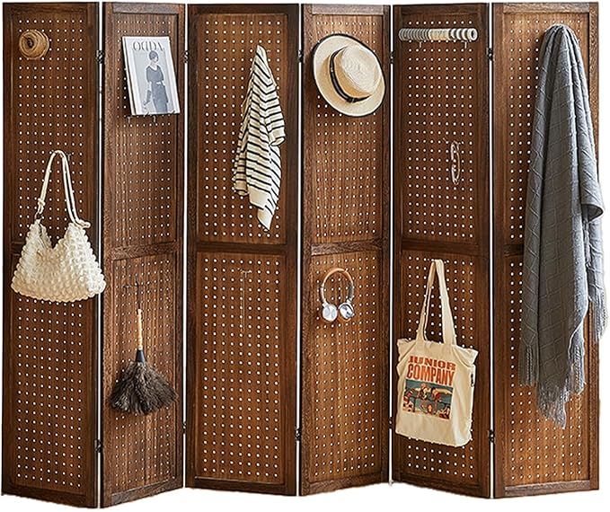 Asnefeli 6 Panel Pegboard Display - Image 9
