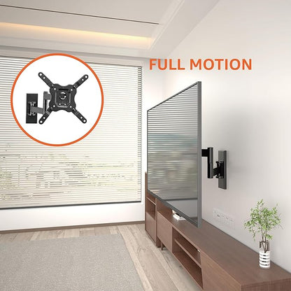 Amazon Basics Full Motion TV Wall Mount fits 12" to 40" TVs and VESA 200x200 - Image 8