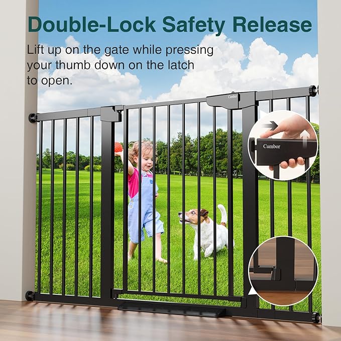 Cumbor 2 Pack 29.7-54.2" Baby Gate - Image 4