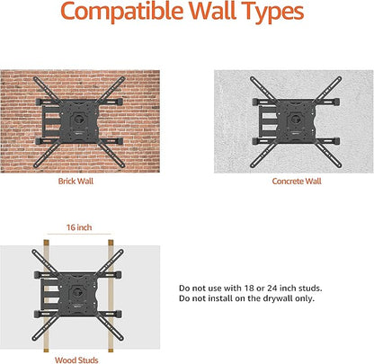 Amazon Basics Full Motion TV Wall Mount - Image 5