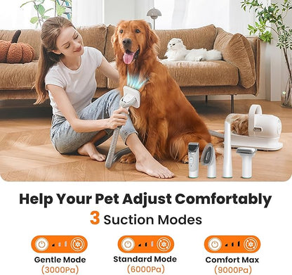 Neakasa P1 Pro Pet Grooming Kit & Vacuum Suction 99% Pet Hair, Professional - Image 5