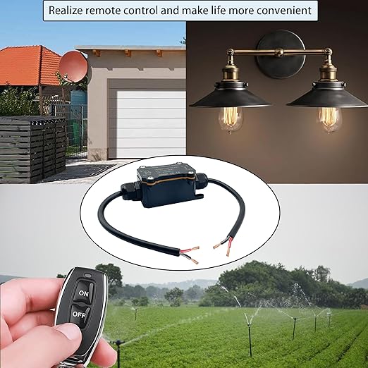 URANT Remote Control Switch, Waterproof Switch DC 12/24/48 Volts 20A, Wireless - Image 6