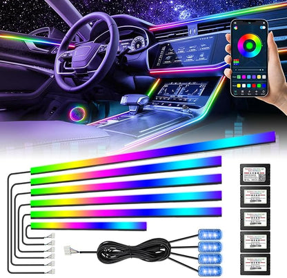 AMKI Dreamcolor Acrylic Interior LED Strip Light, Neon Light by AMKI