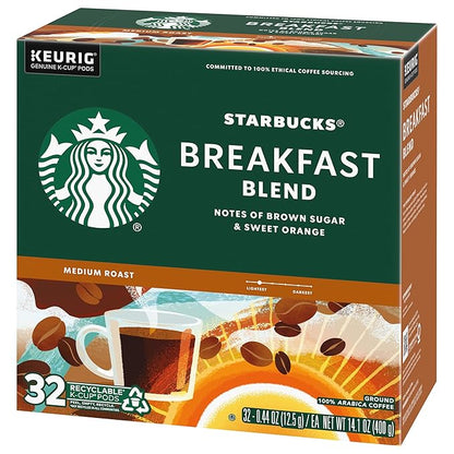 Starbucks Coffee K-Cup Pods, Breakfast Blend, Medium Roast Coffee, Notes of - Image 4