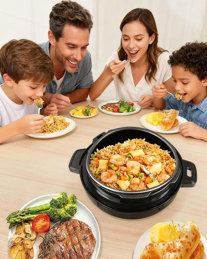 Electric Pressure Cooker, 6 Liters, Slow Stew Pot - Image 6