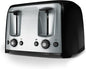 BLACK+DECKER 4-Slice Toaster, Extra Wide Slots, 7 Shade Settings, 1400 Watts by BLACKDECKER