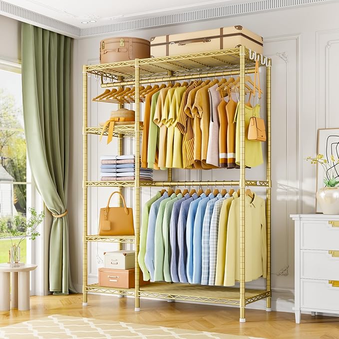 Ulif F2 Clothes Rack, 5 Tiers Heavy Duty Garment Rack - Image 2