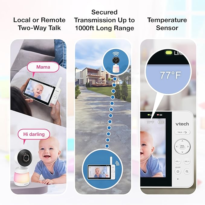 VTech Smart WiFi Baby Monitor - Image 10