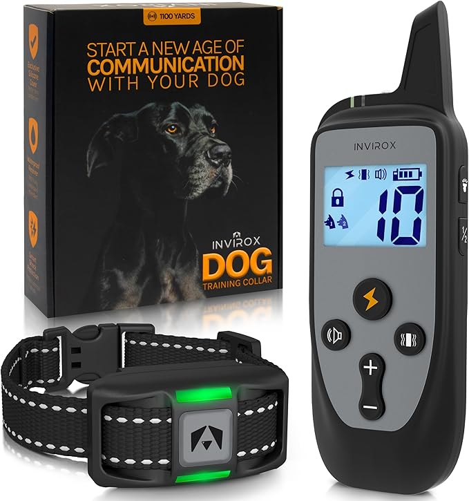 INVIROX 2026 Edition Dog Training Collar, 123 Levels by INVIROX