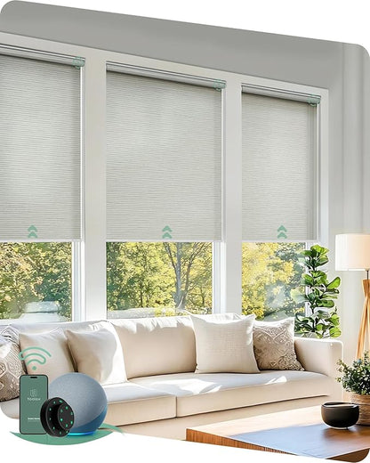 Yoolax Motorized Blinds with Remote, Smart Blinds by Yoolax