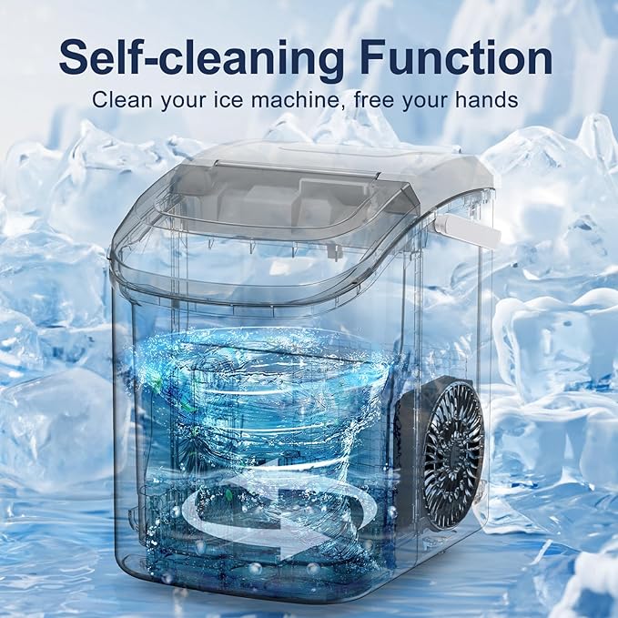 ZAFRO Portable Ice Maker Countertop - Image 4