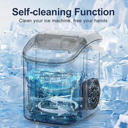 ZAFRO Portable Ice Maker Countertop - Image 4