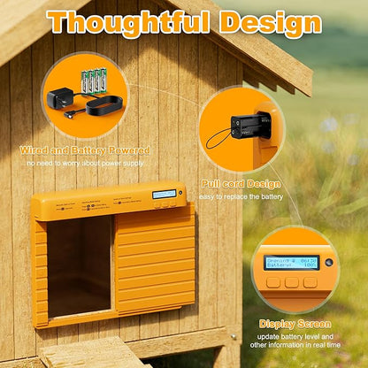 Automatic Chicken Coop Door Battery Powered, Chicken Door - Image 5