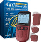 4 in 1 - D.I.Y & Tens Unit & EMS & Massage Muscle Stimulator, Dual Channel TENS by RelaxyourlifewithKONGZEEproduct