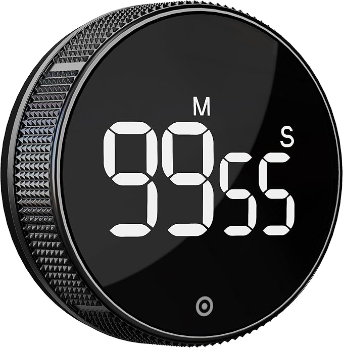 BlueSnail Kitchen Timer with LED Digital Display Smart Efficana by Blue+Snail
