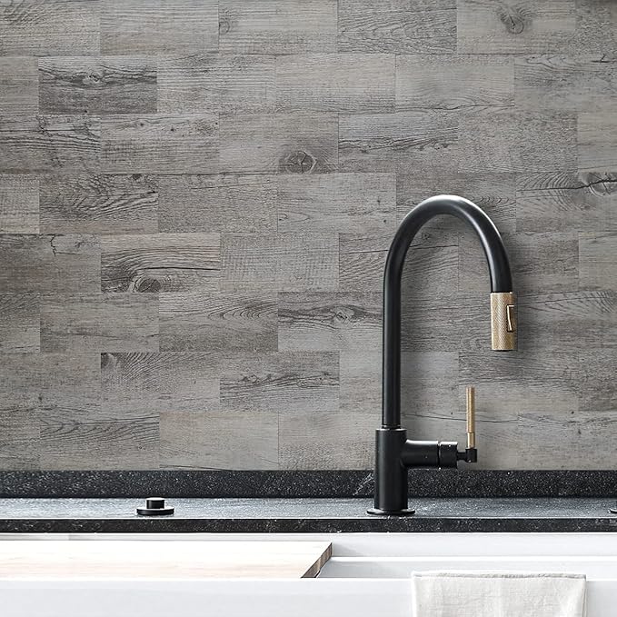AULIGET 100 Piece Peel and Stick Backsplash PVC Tile, 3 Inch x 6 Inch Dover - Image 4