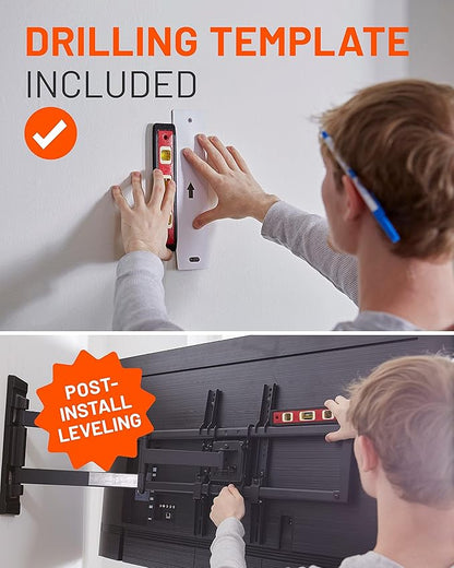 ECHOGEAR Corner TV Wall Mount for Big TVs - Image 4
