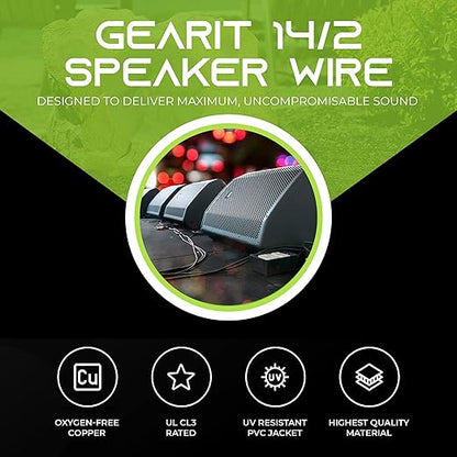 GearIT 14/2 Speaker Wire 14AWG Gauge - Image 3