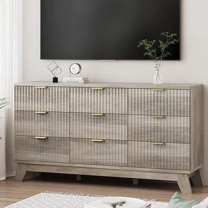 Xixini Fluted Dresser for Bedroom - Image 7