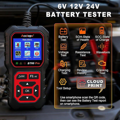 Acclope BT60 Pro Car Battery Tester - Image 5