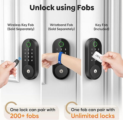 Fingerprint Smart Deadbolt - Image 4