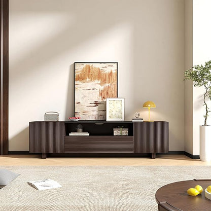 Epecoya TV Stand with Storage Cabinets - Image 4