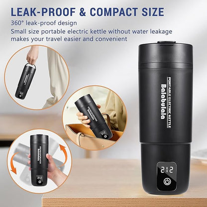 Travel Electric Kettle, Balabulala Portable Water Boiler - Image 6