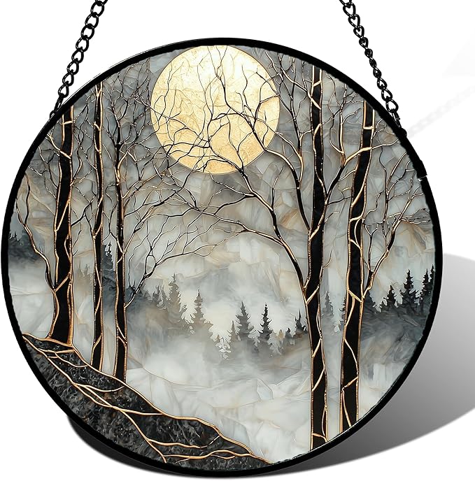AMDERVEN Stained Glass Window Hanging by amderven