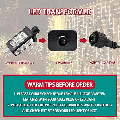 4.5V 0.6A Replacement LED Transformer Class 2 Power Supply Adapter Ip44 LED - Image 4