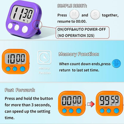 Classroom Timers for Teachers Kids Large Magnetic Digital Timer Teacher - Image 5