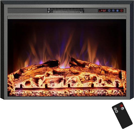 Electric Fireplace, Recessed Fireplace Heater by KENTSKY