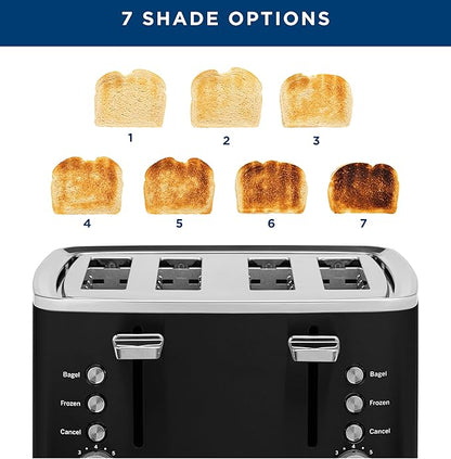 GE 4 Slice Toaster | Extra Wide Slots - Image 5