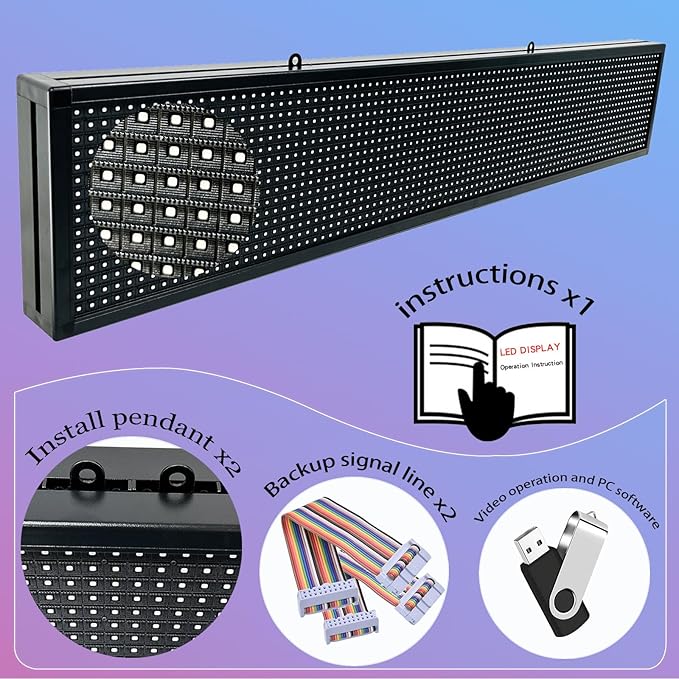 P10 Programmable Scrolling Led Sign Outdoor Signs - Image 3