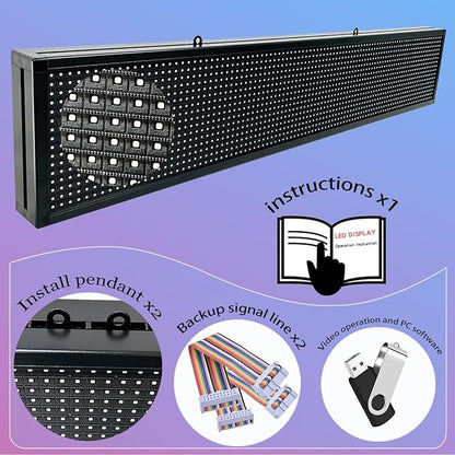 P10 Programmable Scrolling Led Sign Outdoor Signs - Image 3