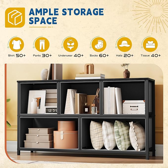 DWVO Dresser with 5 Drawers - Image 5