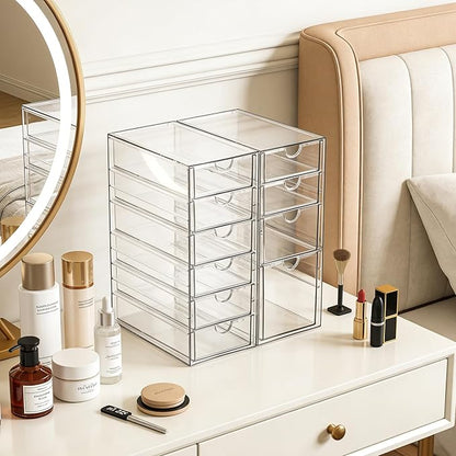Prsildan Acrylic Drawer Makeup Organizer - Image 5