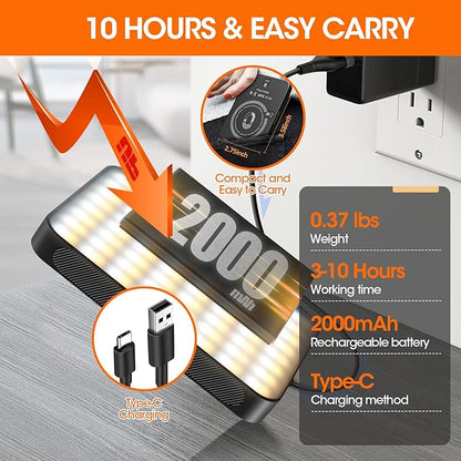 JINGCOOL Magnetic Selfie Light, Portable Phone Clip, 6 oz, Rechargeable Ring - Image 3