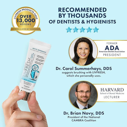 LIVFRESH Toothpaste Gel, Clinically Proven to Remove Plaque 250% Better - Image 5