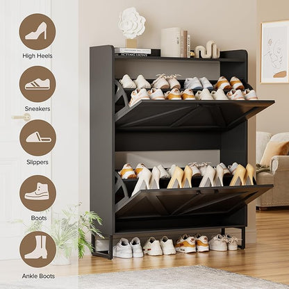 EOYUTLLY Shoe Cabinet for Entryway - Image 4