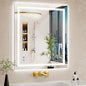 28X32 LED Bathroom Mirror with Lights, Backlit + Front Lit, Led Vanity Mirror by WISSMILESHOME